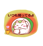Love  Love 白ちゃん（個別スタンプ：6）
