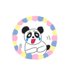 ルンルンパンダちゃん（個別スタンプ：8）