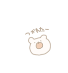 ゆるすぎないくま。（個別スタンプ：16）