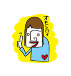 猫背のおじさんがお喋りします。（個別スタンプ：7）