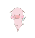 天使ぶたちゃん（個別スタンプ：1）