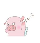 天使ぶたちゃん（個別スタンプ：9）