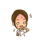 女の子のかわいい仕草と表情（個別スタンプ：30）