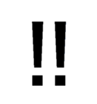迷惑！連続デカ文字！2（個別スタンプ：16）
