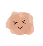 ふわふわのキモチ（個別スタンプ：4）