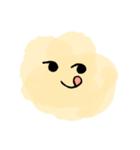 ふわふわのキモチ（個別スタンプ：7）