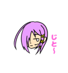 ヘアピン娘の日常スタンプ（個別スタンプ：3）