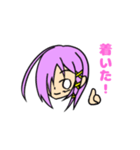 ヘアピン娘の日常スタンプ（個別スタンプ：6）