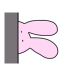 二頭身うささん（個別スタンプ：5）