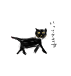 黒猫ともっつ（個別スタンプ：4）