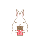 よくばりかわいいうさぎのスタンプ（個別スタンプ：23）