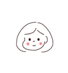 しろのあの子（個別スタンプ：4）
