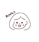 しろのあの子（個別スタンプ：5）