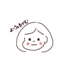 しろのあの子（個別スタンプ：6）