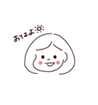 しろのあの子（個別スタンプ：7）