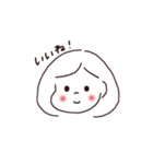 しろのあの子（個別スタンプ：9）