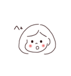 しろのあの子（個別スタンプ：14）