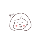 しろのあの子（個別スタンプ：18）