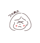 しろのあの子（個別スタンプ：21）