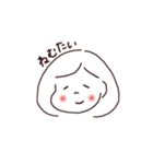 しろのあの子（個別スタンプ：24）