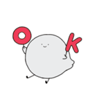 足の生えたおばけ（個別スタンプ：2）