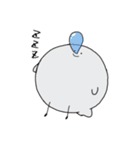 足の生えたおばけ（個別スタンプ：21）