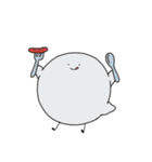足の生えたおばけ（個別スタンプ：22）