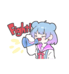 テディベアちゃんと一緒スタンプ（個別スタンプ：10）