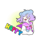 テディベアちゃんと一緒スタンプ（個別スタンプ：15）