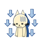 かわいい猫の日常会話（個別スタンプ：16）