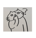 ゆるーい☆うしねこスタンプ（個別スタンプ：6）