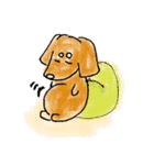 犬のchap。 ver.1（個別スタンプ：4）