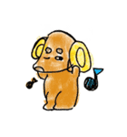 犬のchap。 ver.1（個別スタンプ：8）