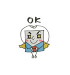 ティッシュ先生(日常会話)（個別スタンプ：3）