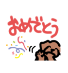 トイプードルライフ2（個別スタンプ：4）