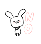【毎日使える】うさぎの日々1（個別スタンプ：17）