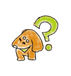 四本足のお友達。犬のチャップ。（個別スタンプ：30）