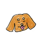 四本足のお友達。犬のチャップ。（個別スタンプ：40）
