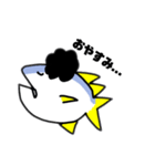 GO！GO！ごうもうマグロマン！(マイルド)（個別スタンプ：3）