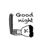 オジサンの日常( ´灬` )英語版（個別スタンプ：3）