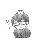 マロンと栗原くん（個別スタンプ：33）