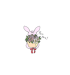パステルバニー（個別スタンプ：21）