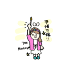 来福＋開運☆ラボ 本田 有紀華（個別スタンプ：4）