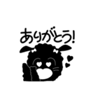黒トイプー たまに絵柄崩壊スタンプ（個別スタンプ：9）