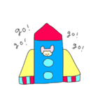 ひかるちゃんと宇宙であそぼ（個別スタンプ：19）