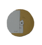 白猫と仲良し。（個別スタンプ：21）
