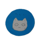 白猫と仲良し。（個別スタンプ：25）