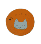 白猫と仲良し。（個別スタンプ：30）