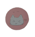 白猫と仲良し。（個別スタンプ：31）