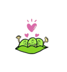 ゆる野菜スタンプ（個別スタンプ：15）